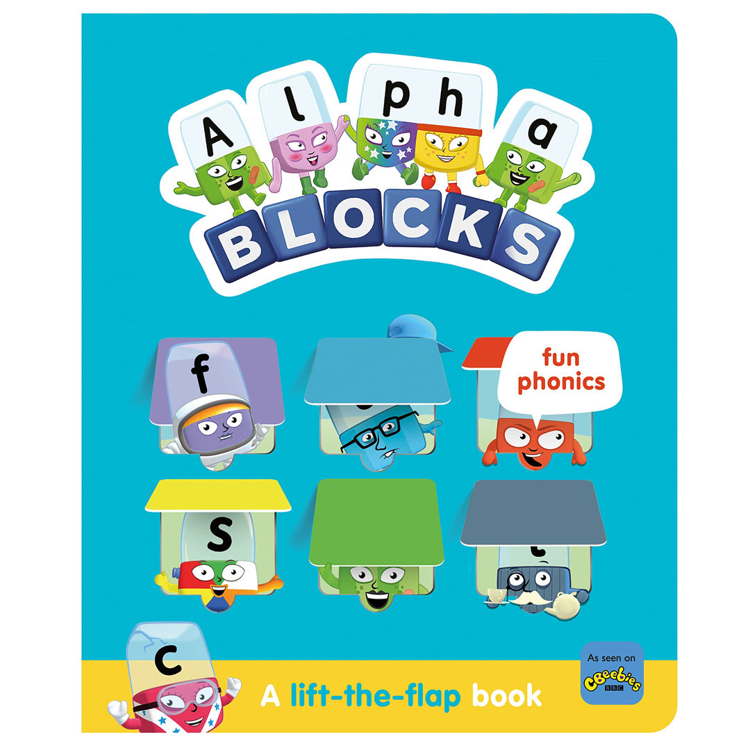 Alphablocks Fun Phonics: A Lift-the-Flap Book – Blocks Universe Shop