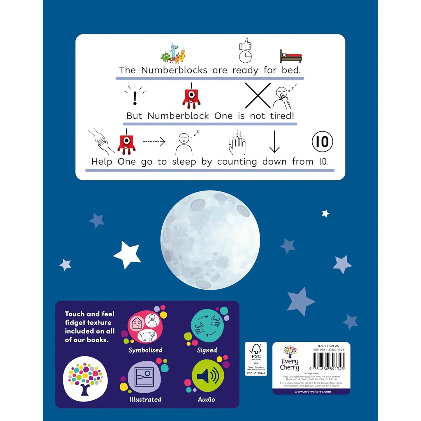 Numberblocks Countdown to Bed: A Symbolised Storybook