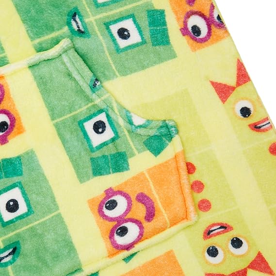 Numberblocks Unisex Oversized Wearable Blanket Hoodie