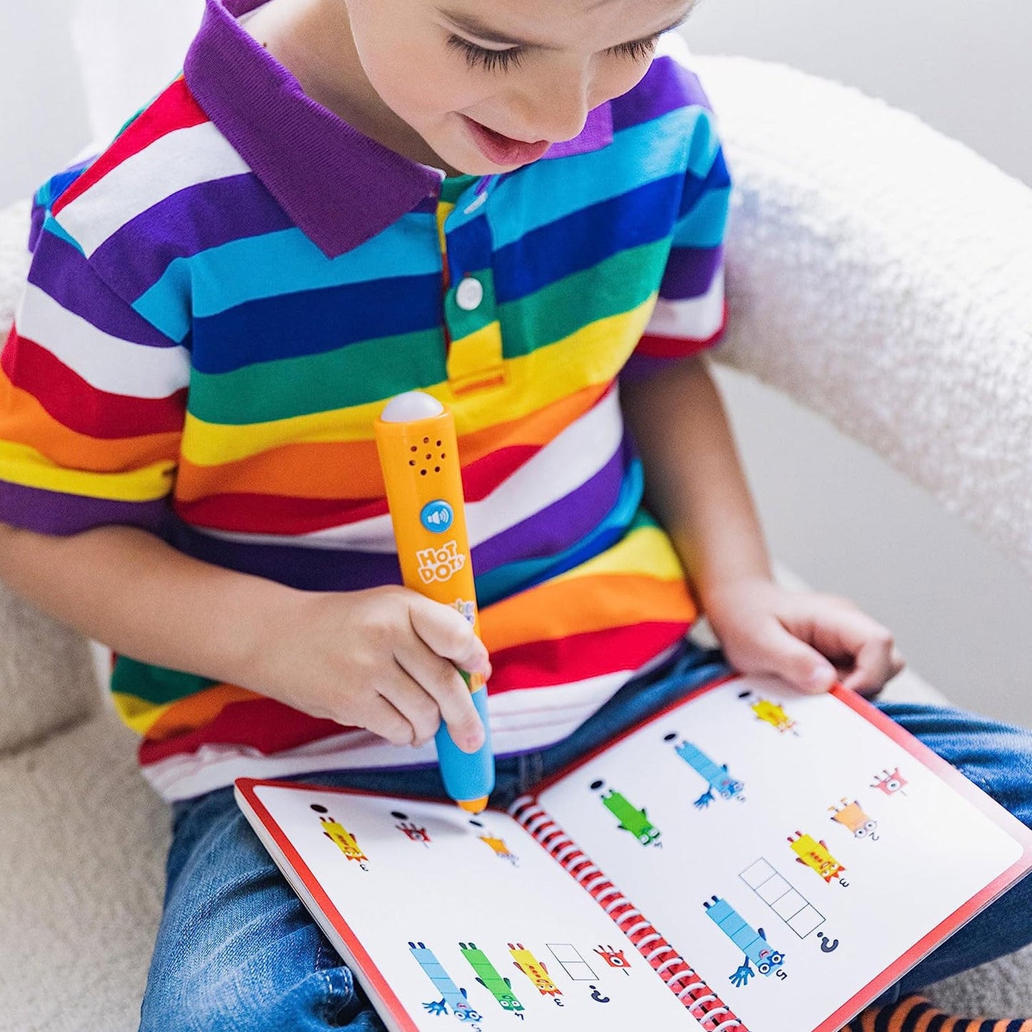 Number Blocks Pen Hot Dots® Numberblocks® 1–10 Activity Book & Interactive Pen – Blocks ...