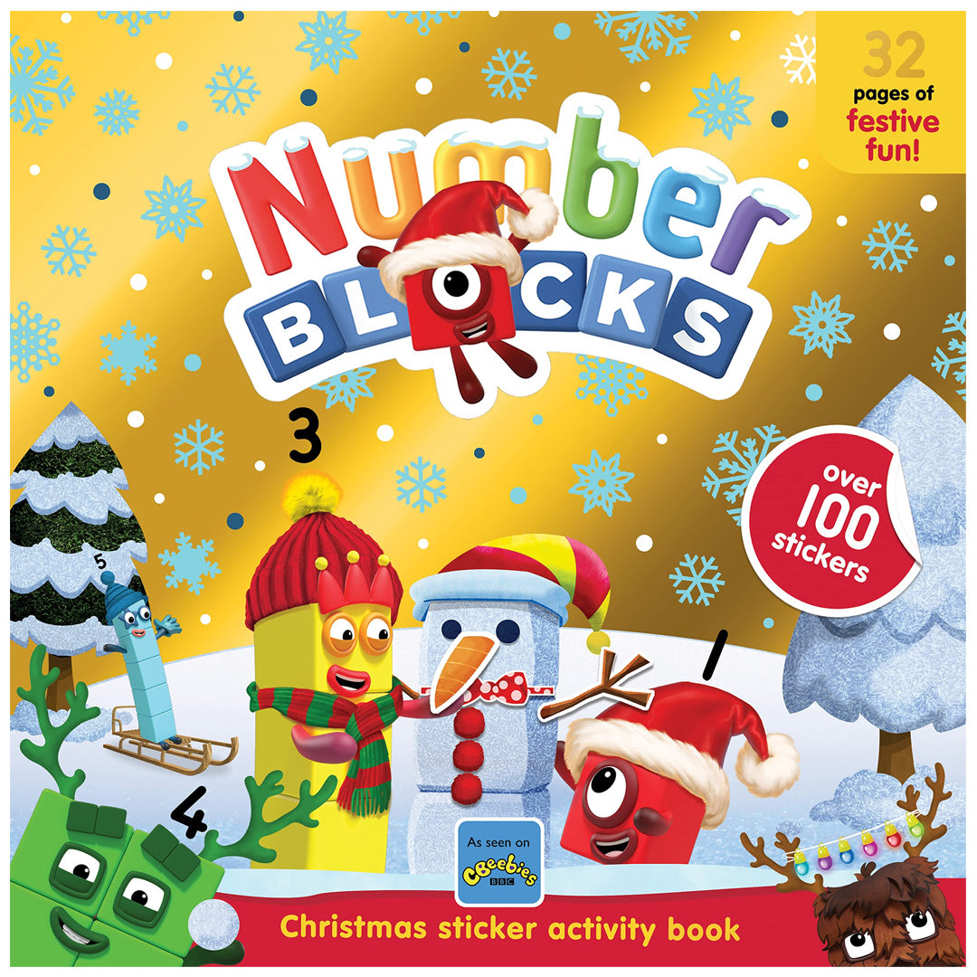 Numberblocks Christmas Sticker and Activity Book – Blocks Universe Shop
