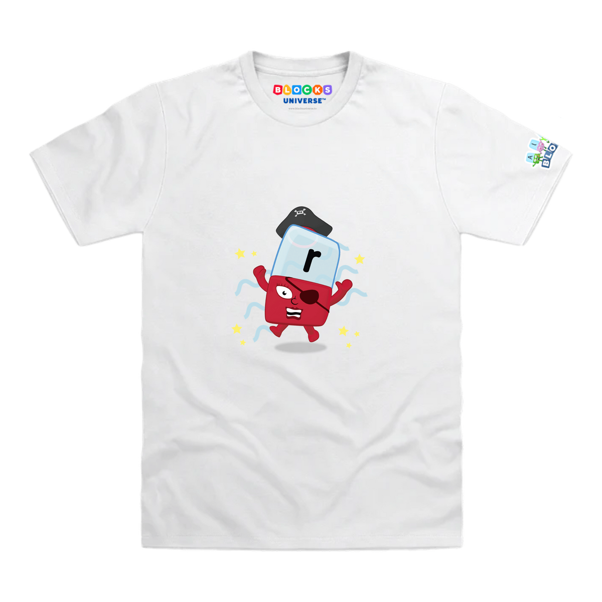 Alphablocks - Alphablock R - Rrready? Toddler T-Shirt, White, front mockup
