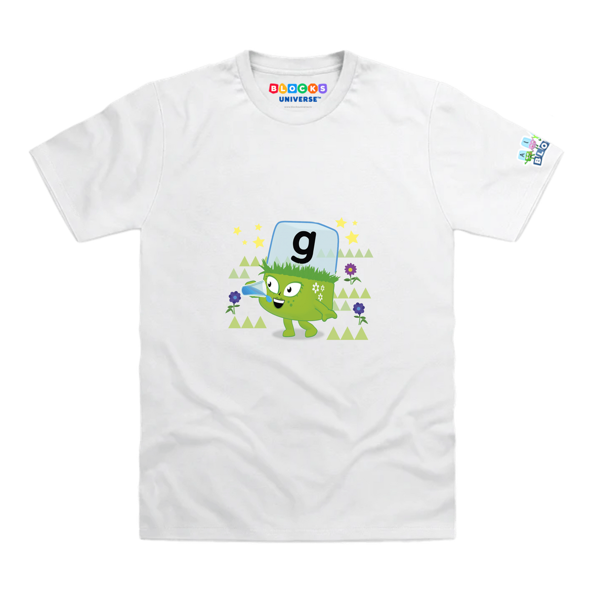 Alphablocks - Alphablock G - Gosh! Toddler T-Shirt, White, front mockup