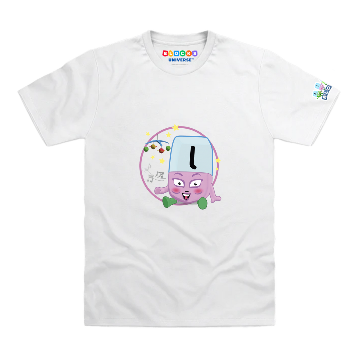 Alphablocks - Alphablock L - Lovely! Toddler T-Shirt, White, front mockup