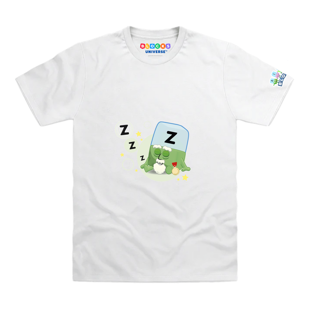 Alphablocks - Alphablock Z - Zzzz! Toddler T-Shirt, White, front mockup