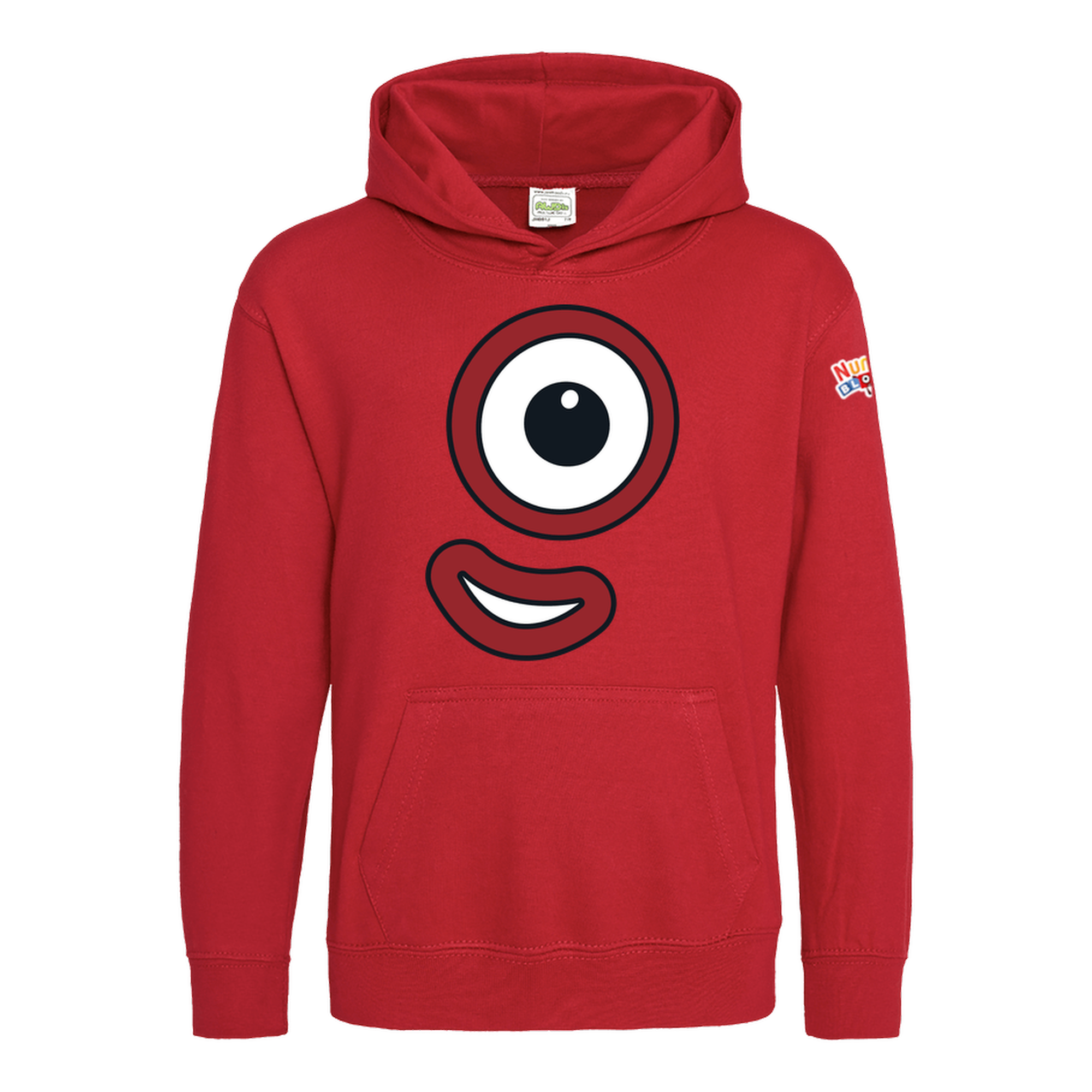 Numberblocks - Numberblock One's Face Kids Hoodie – Blocks Universe Shop