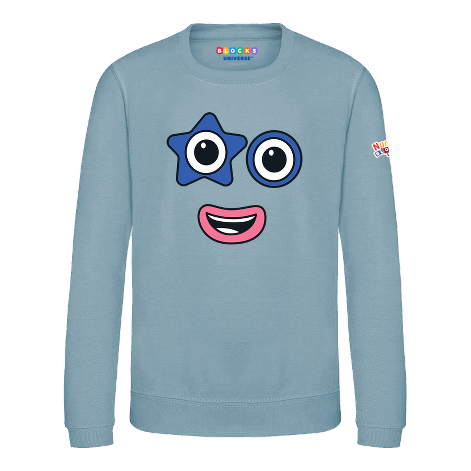 Numberblocks 480 Numberblocks - Numberblock Five's Face Kids Jumper – Blocks Universe Shop