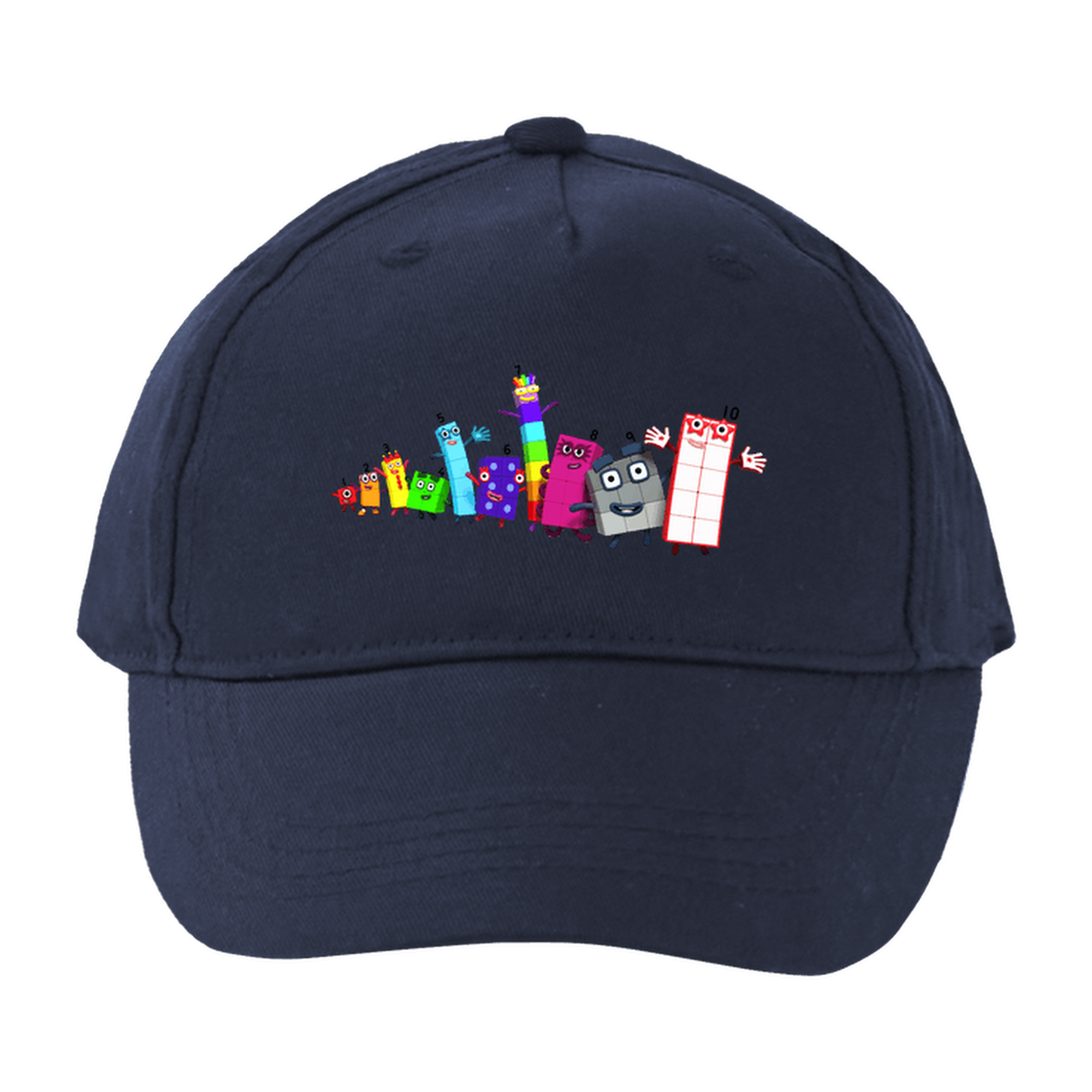 Numberblocks Dancing Line-up Kids Cap – Blocks Universe Shop