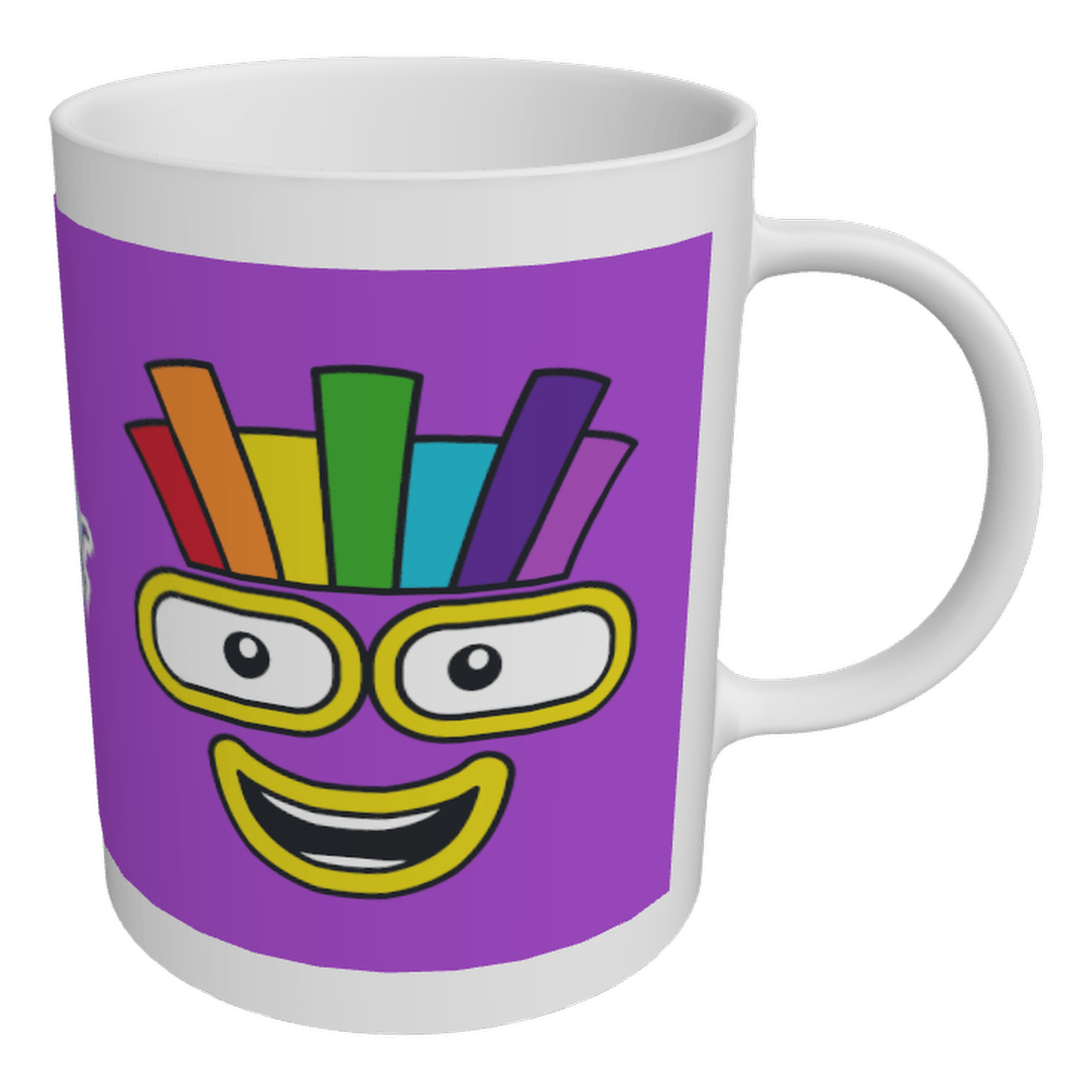 Numberblocks - Numberblock Seven's Face Mug – Blocks Universe Shop