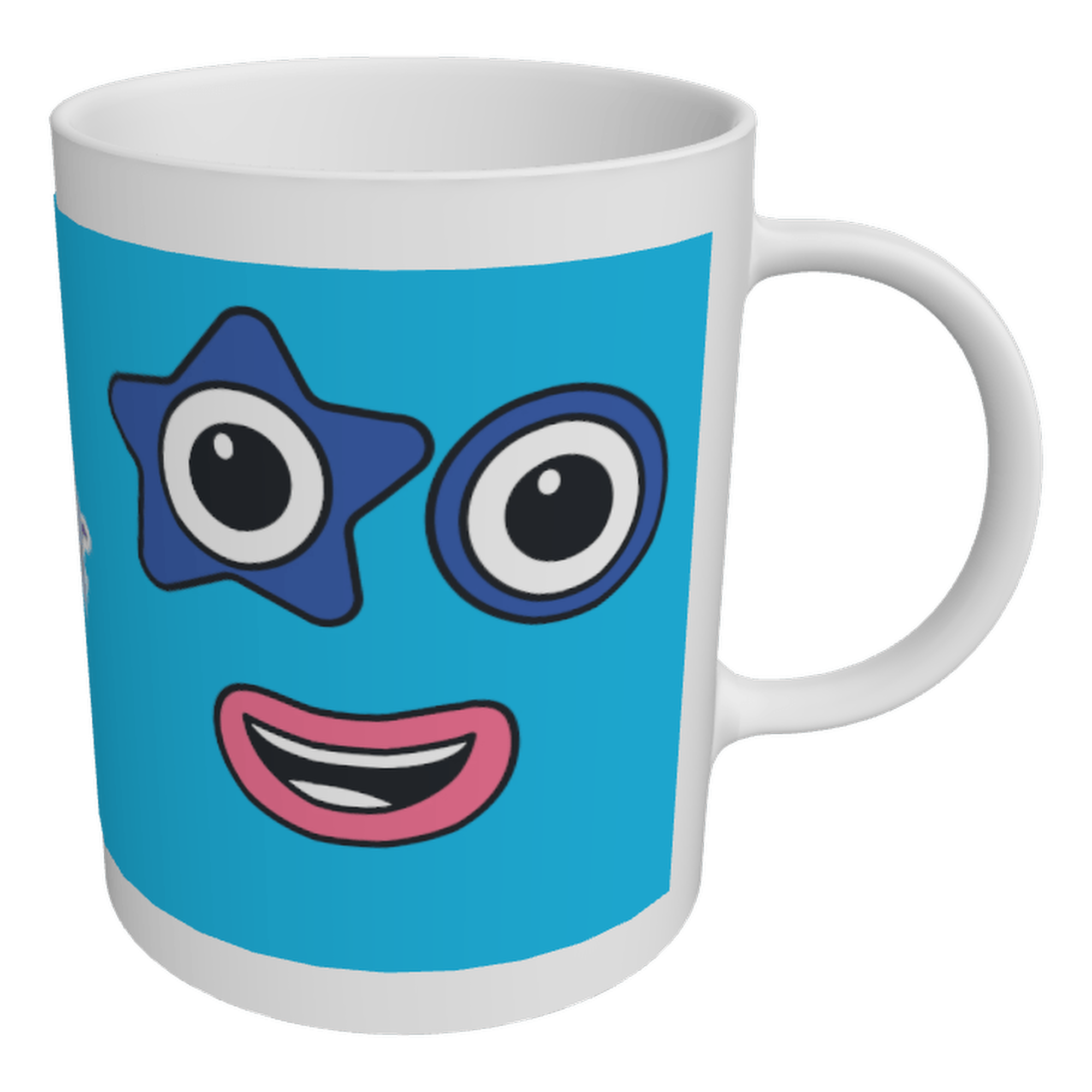 Numberblocks - Numberblock Five's Face Mug – Blocks Universe Shop