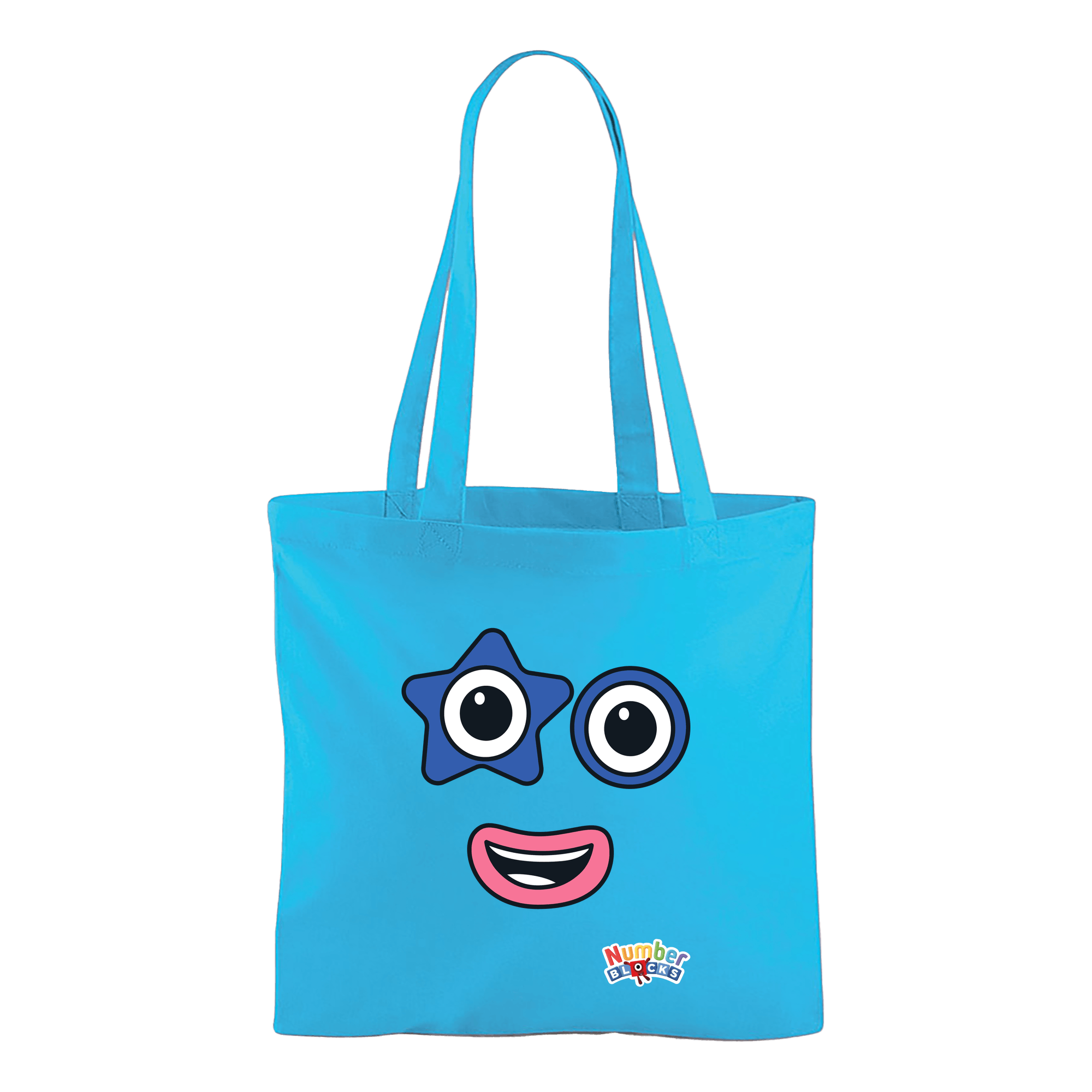 Numberblocks - Numberblock Five's Face Tote Bag – Blocks Universe Shop