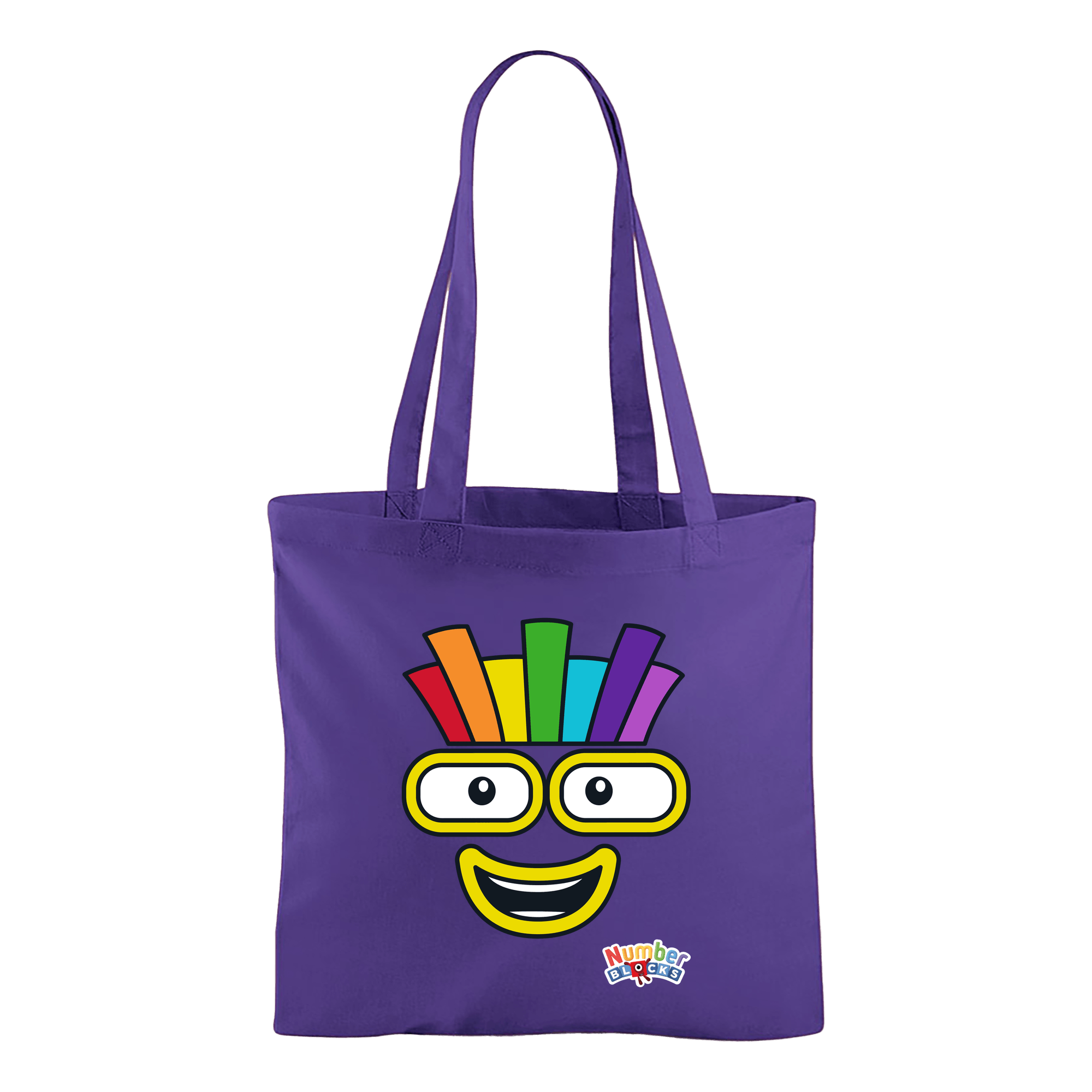 Numberblocks - Numberblock Seven's Face Tote Bag – Blocks Universe Shop