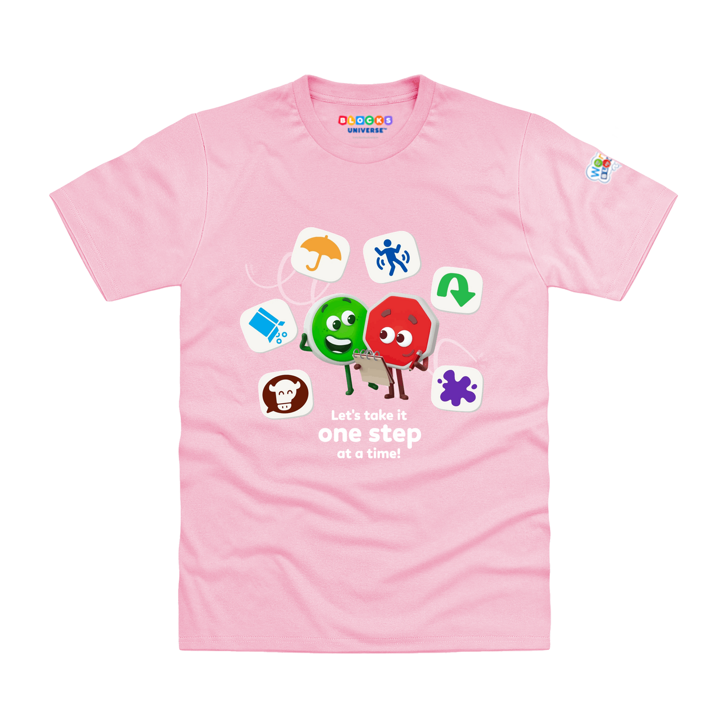 Wonderblocks One Step At A Time Kids T-Shirt