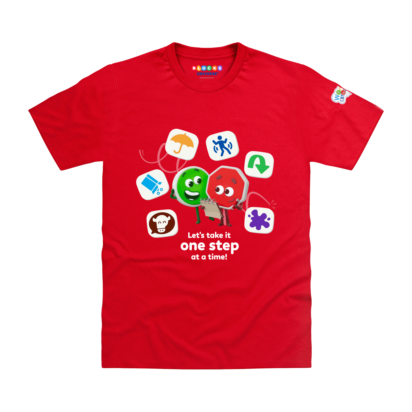 Wonderblocks One Step At A Time Kids T-Shirt